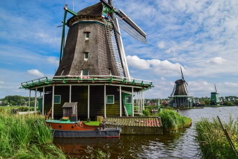 Zaanse-Schans-molens-Nederland