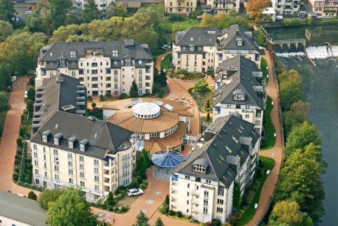 Aerial view of the Hotel Vila Vita Rosenpark