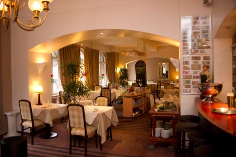 Restaurant of the hotel