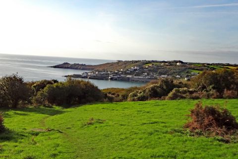 Landschaftsblick bei der Wanderreise in Cornwall