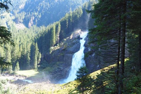 Blick auf Krimmler Wasserfälle