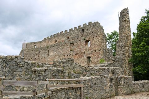 Eisenberg castle ruins