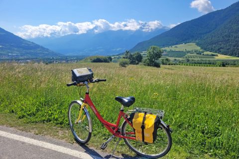 Radeln mit Aussicht in Südtirol