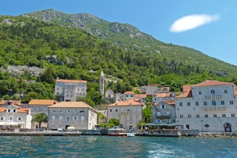 View of Kotor from the sea