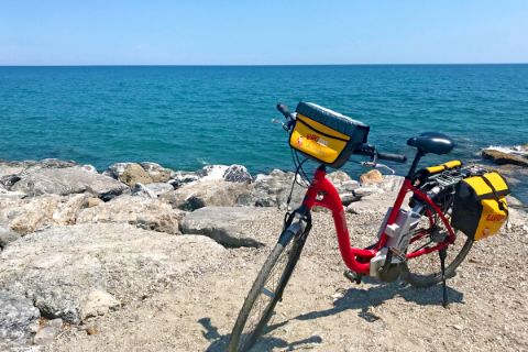 Bike along the coast