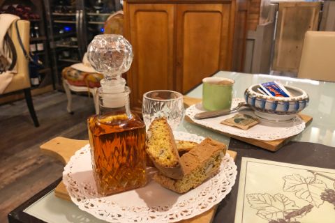 Cognac and Cantuccini