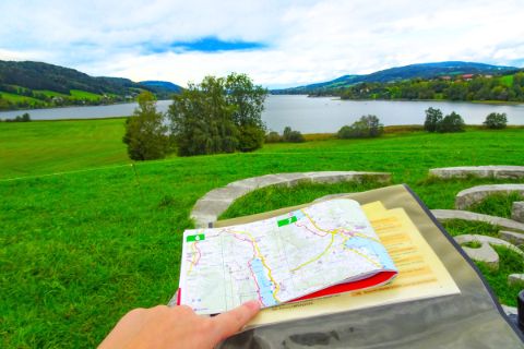 Kartenmaterial zur Zehn Seen-Rundfahrt