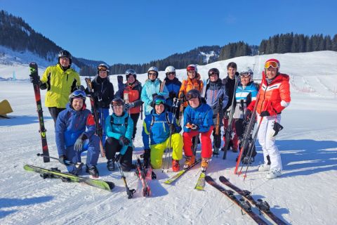 Wintersporttag 2022 Teamfoto
