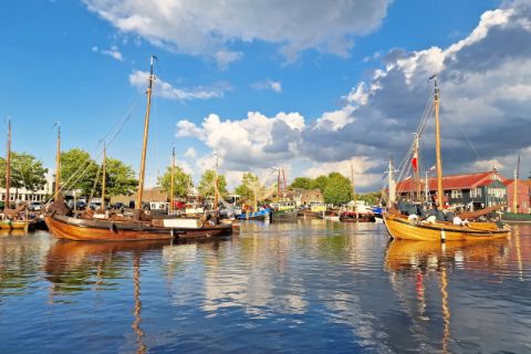 Traditioneller holländischer Hafen