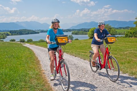 Cyclists on the Allgäu based in one hotel tour