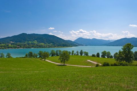 View over the Tegernsee