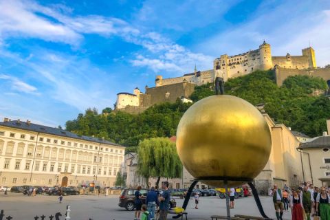 Cathedral Square in Salzburg