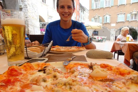 Italienische Pizza
