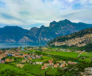 View of Lake Garda from Nago