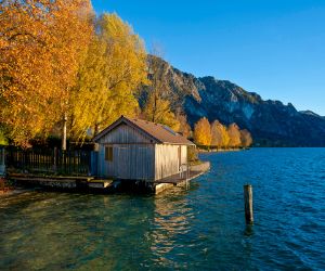 Lake Attersee in Autumn 
