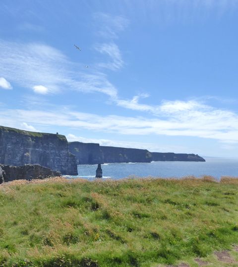 Irlands Steilküsten als Wanderbegleiter