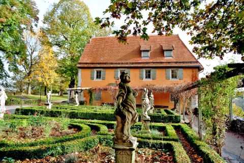 Burggarten auf Anwesen in Rothenburg