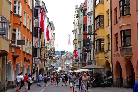 Old town in Innsbruck