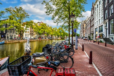 Fahrräder in Amsterdam 