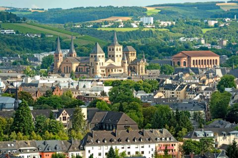 Panoramawandern mit Blick auf Trier