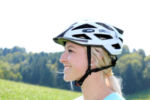 Eurobike cycle helmet with the right fit