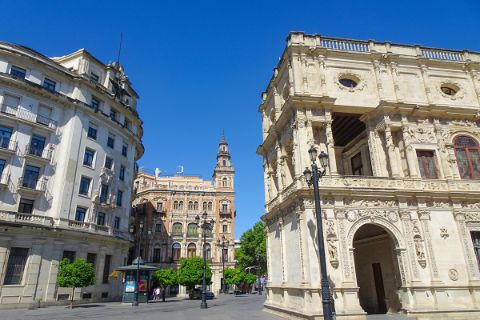 Plaza Encarnacion in Sevilla