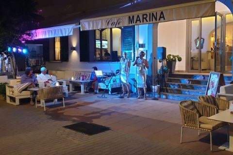 Live Band im Hotel Marina