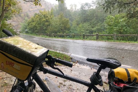 Bike in the rain