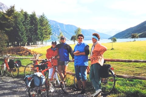 Eurobike-Gäste auf der Zehn Seen-Rundfahrt in den 90er Jahren