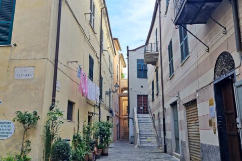 Alleyways in Albenga