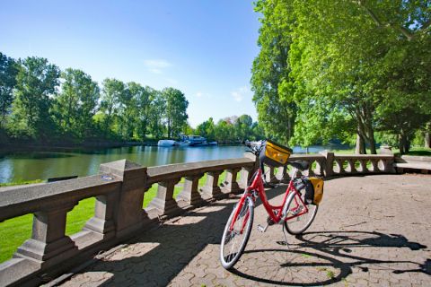 Fahrrad in Koblenz 