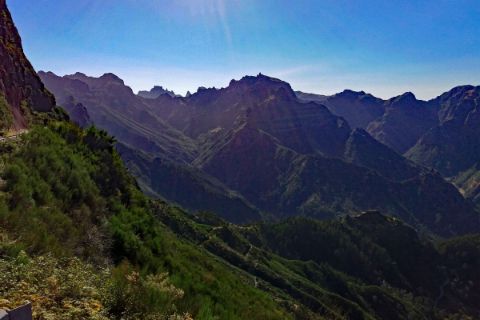 Ausblick auf das Gebirge von Madeira