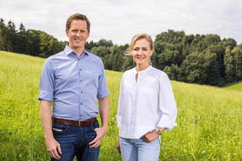 Geschäftsführer Verena Sonnenberg und Thomas Schmid
