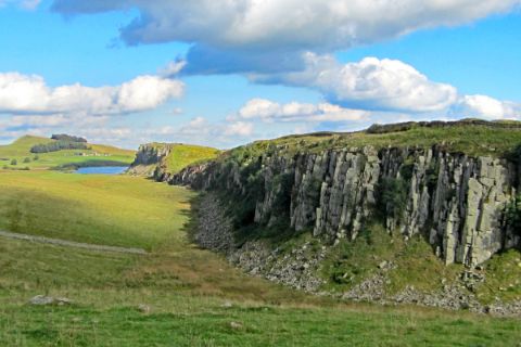 Beeindruckene Landschaft beim Wandern am Hadrians Wall