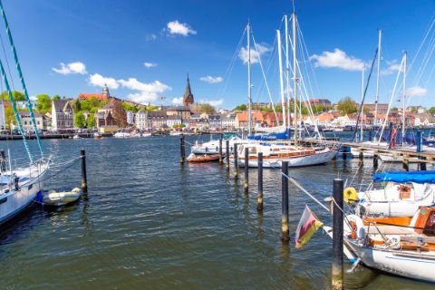 Flensburg harbor