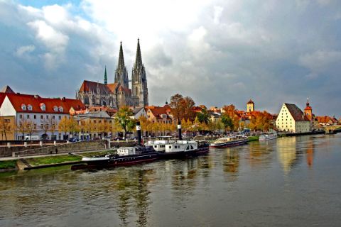 Regensburg at Danube