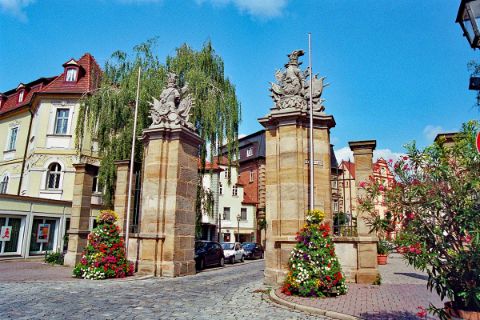 Town gate in Ansbach