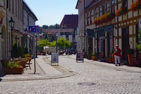 Historic centre in Eberswald