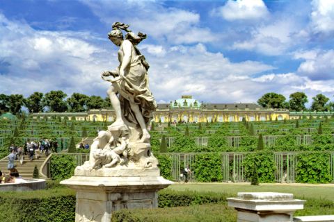 Castle Sanssouci in Potsdam