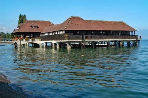Bathhouse at Lake Constance