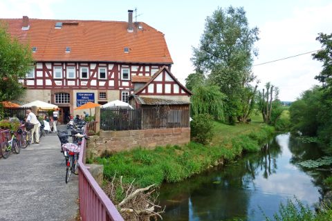 Brücker Mühle at the Lahn Cycle Path