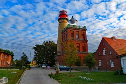 Leuchtturm am Kap Arkona auf Rügen