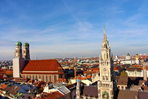 View over Munich 