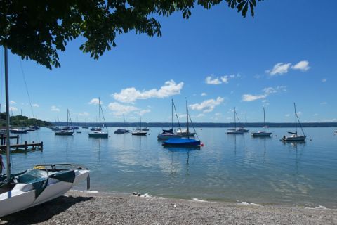 Boats on the Ammersee