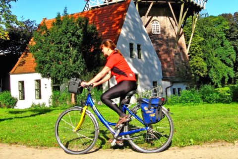 Radfahrer Ostfriesland Sternfahrt