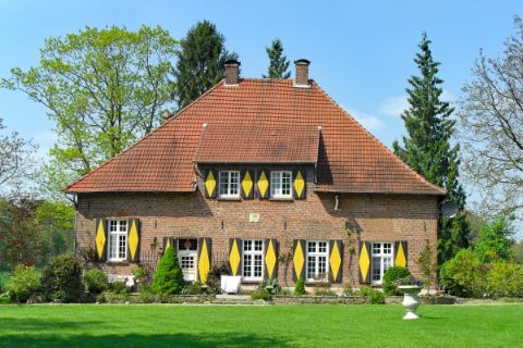 Typical landhouse in Münsterland