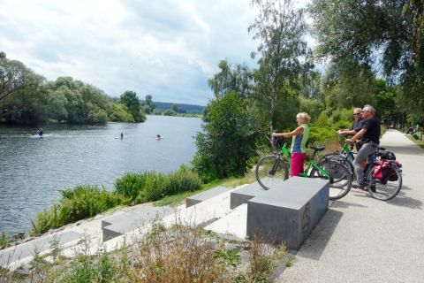 Ruhr Cycle Path close to Essen