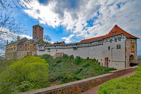 Wartburg castle in Eisenach