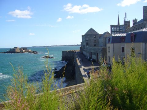 View of the sea Saint Malo