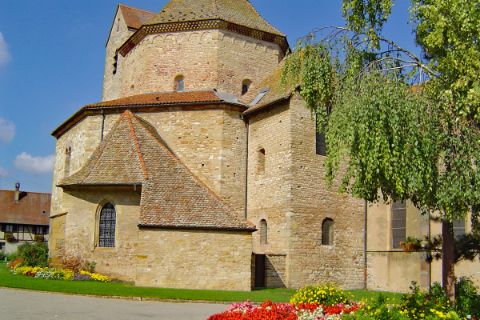Abbey church Ottmarsheim